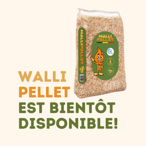 Wallipellet 100% résineux, 15 kg. Marque: Wallipellet